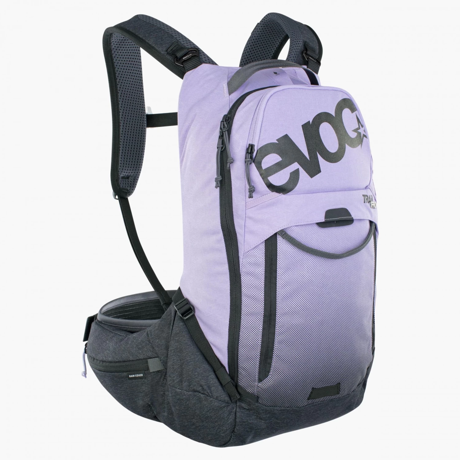 Evoc Trail Pro Protector 16 Litres Backpack - Purple/Black - Image 7