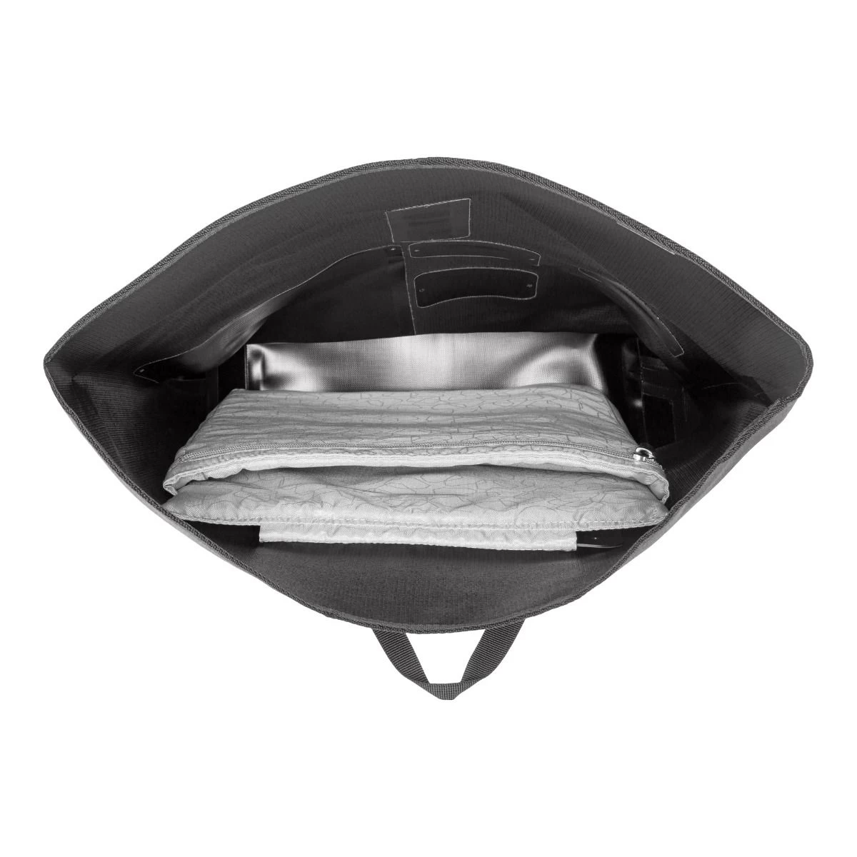 Ortlieb Commuter-Daypack Urban Backpack - 27 Litre - Pepper - Image 3