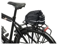 Vaude Silkroad Rack Bag - 9L+2L - Black