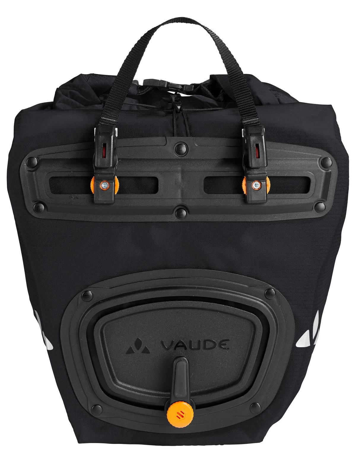 Vaude Aqua Front Light 22L Pannier Bag - Black - Image 7