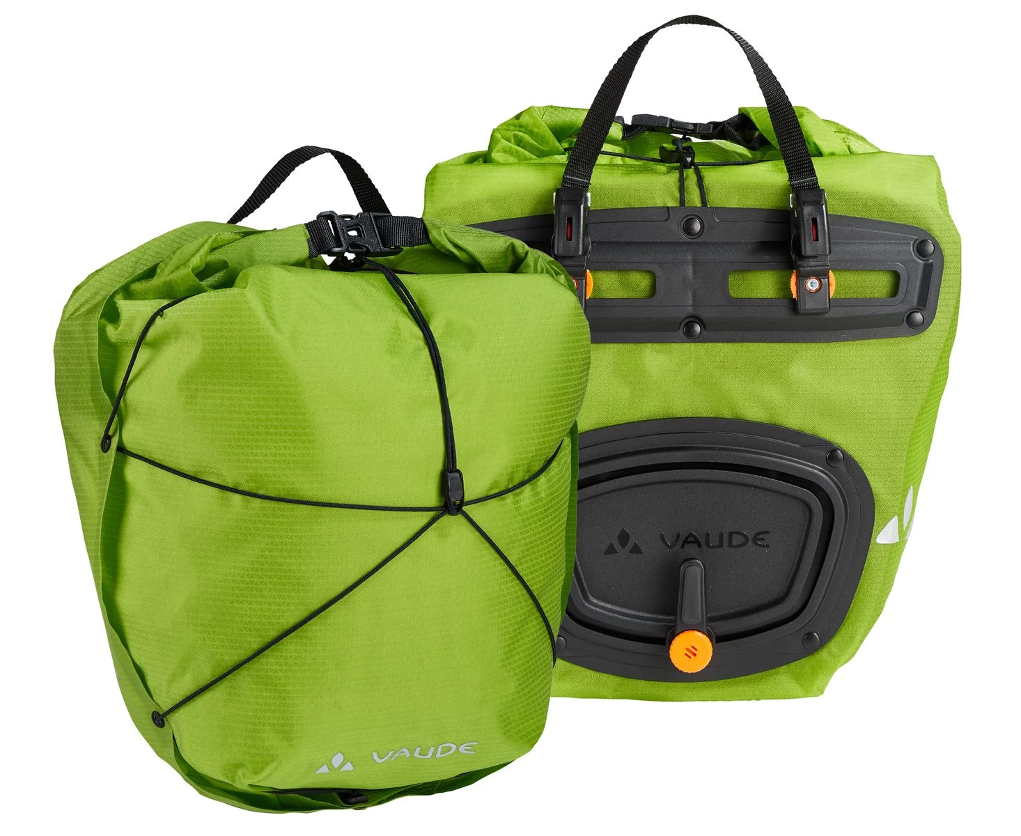 Vaude Aqua Front Light 22L Pannier Bag - Black - Image 5