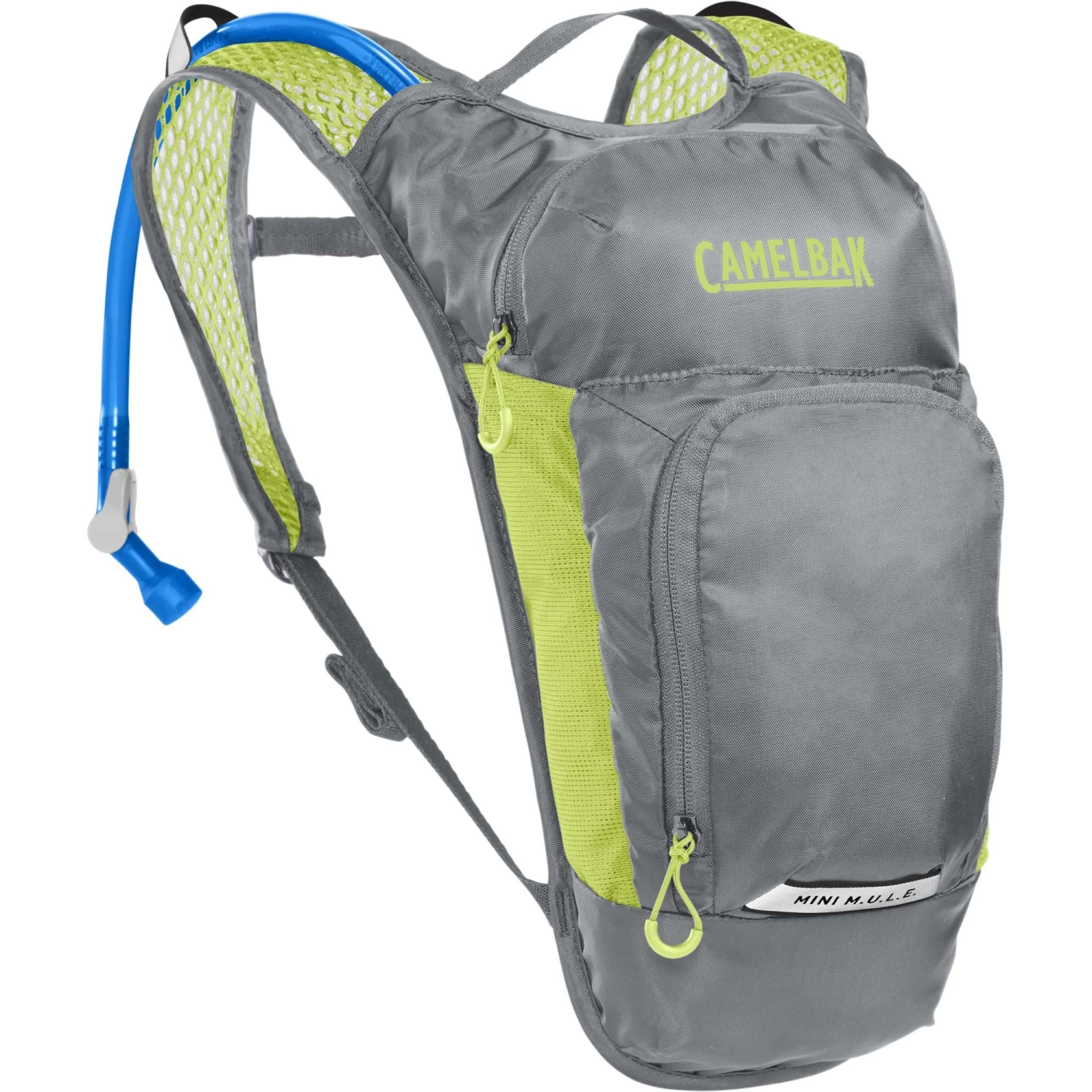 Camelbak Mini MULE 1.5l Reservoir Kids Hydration Pack -Green/Mountains - Image 5