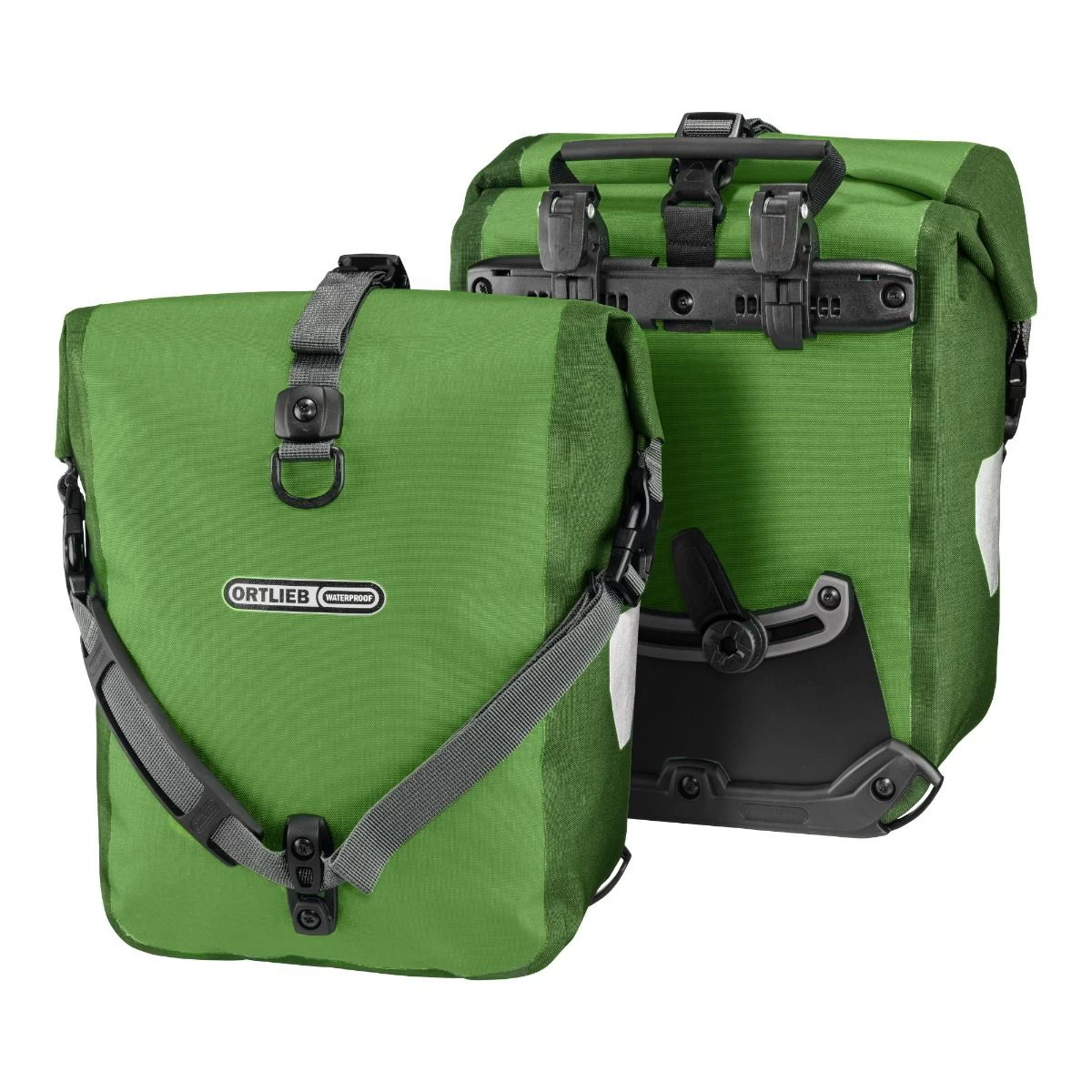Ortlieb Sport Roller Plus QL2.1 Pannier Bags - 25 Litre - Kiwi/Moss Green - Image 6