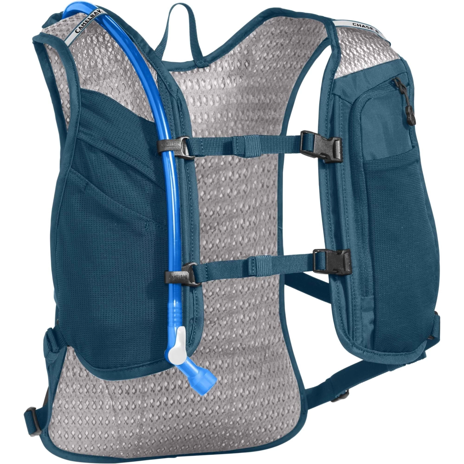 Camelbak Chase 8 Bike Vest Hydration Pack - Moroccan Blue - 2 + 6L - Image 3