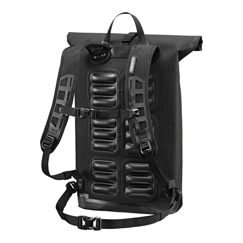 Ortlieb Commuter Daypack Hi-Viz Backpack - 21 Litre - Black Reflective - Image 7