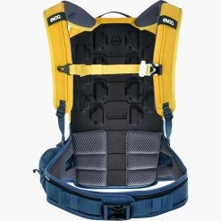 Evoc Trail Pro Protector 10 Litre Backpack - Curry/Denim