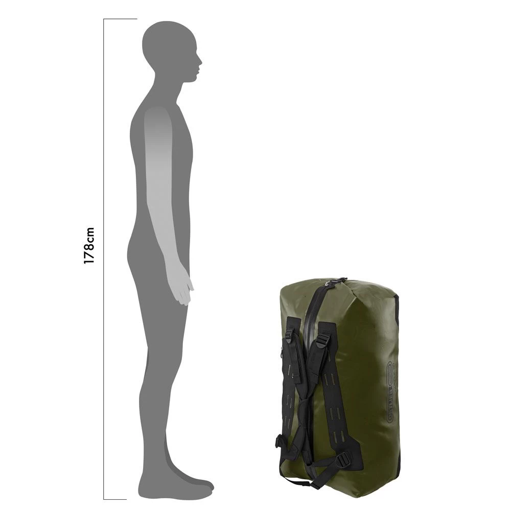 Ortlieb Duffle Holdall - 110 Litre - Olive - Image 11