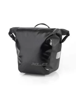 XLC BA-W33 Waterproof Single Pannier Bag - Black