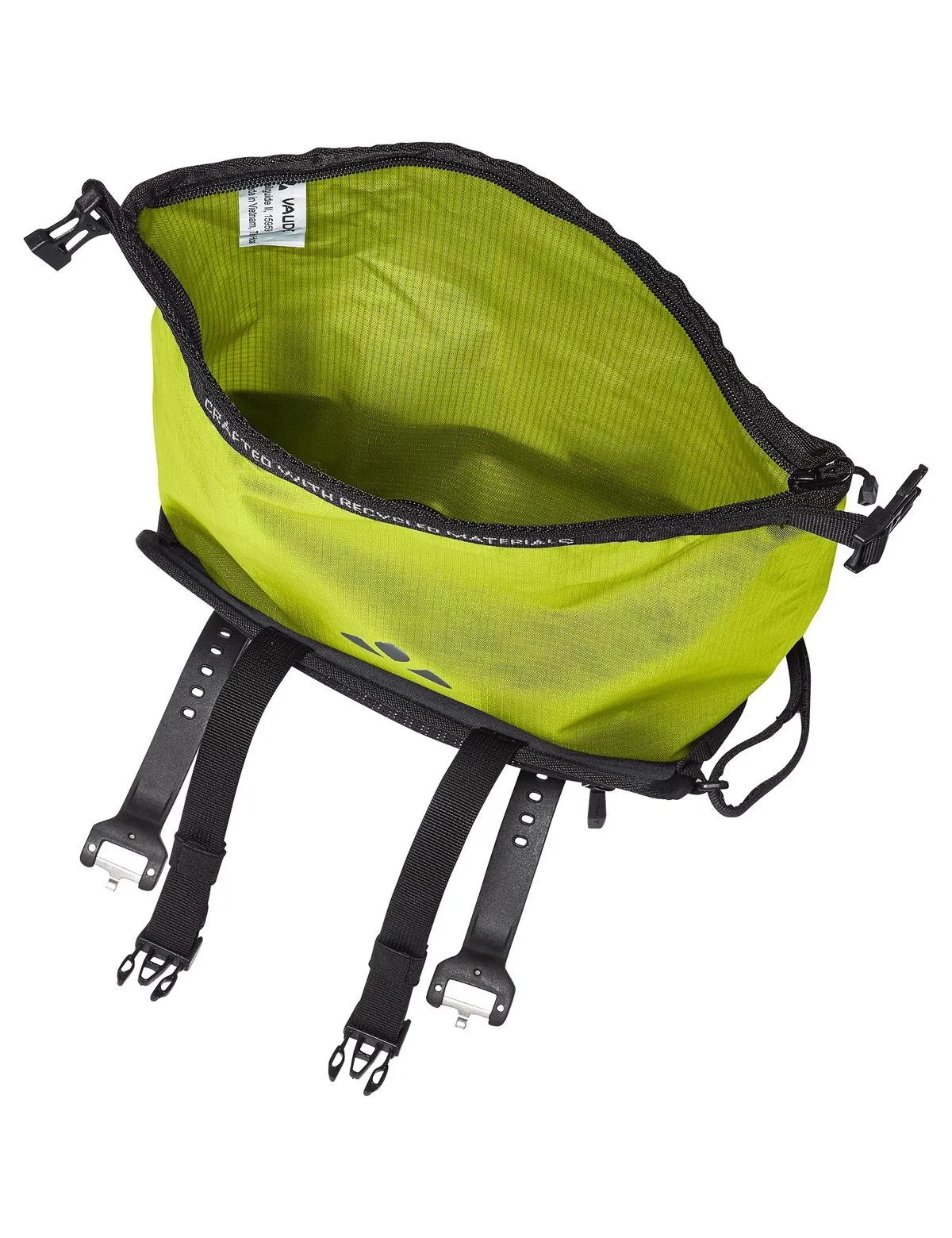 Vaude Trailguide II 3 Litre Top Tube Bag - Bright Green - Image 2