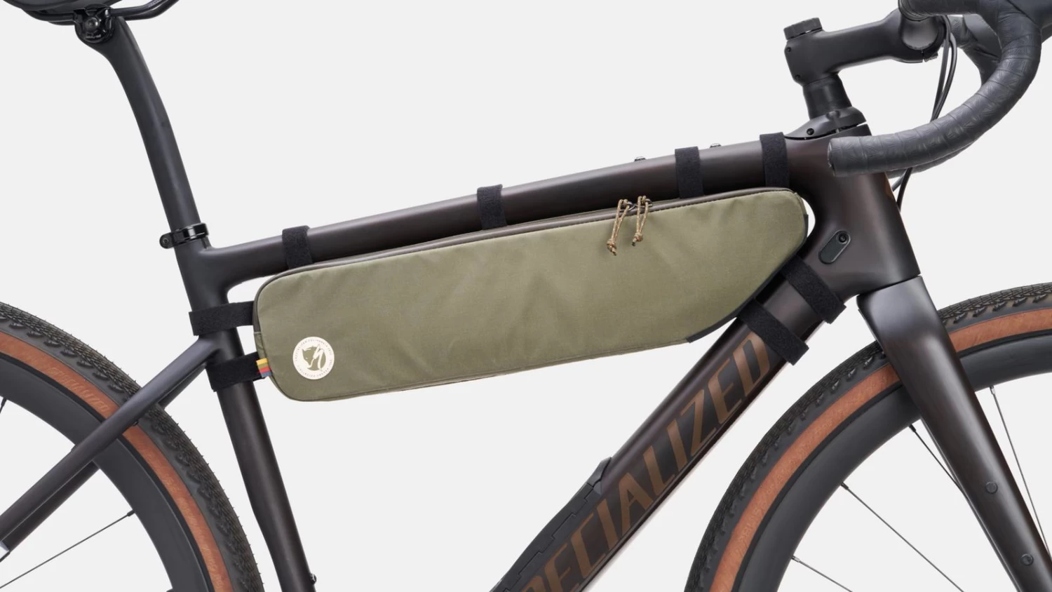 Specialized/FjAllrAven Frame Bag - Green - Small - Image 3