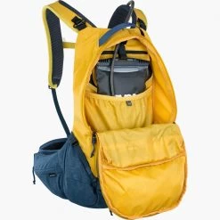 Evoc Trail Pro Protector 16 Litres Backpack - Curry/Denim