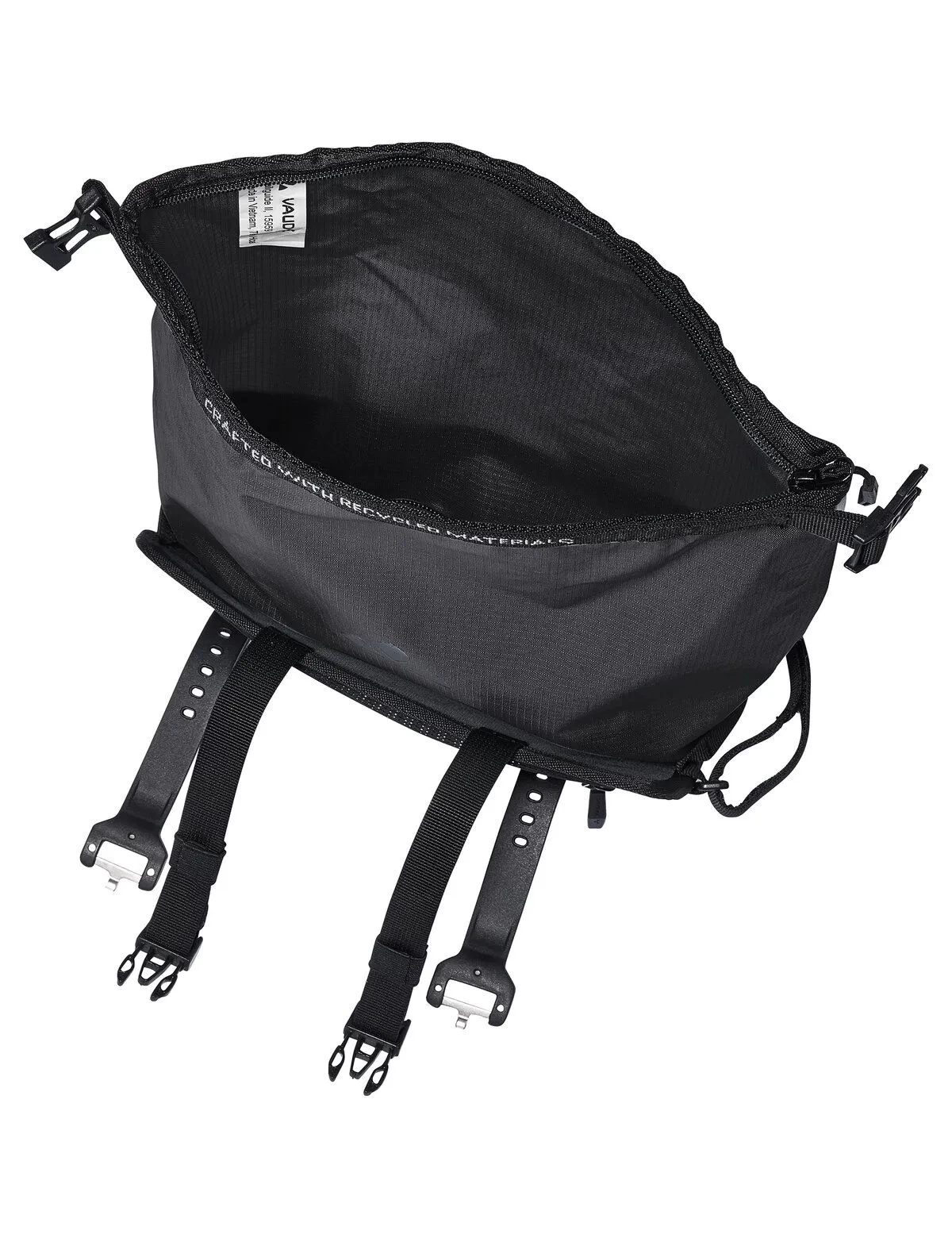 Vaude Trailguide II 3 Litre Top Tube Bag - Black - Image 5