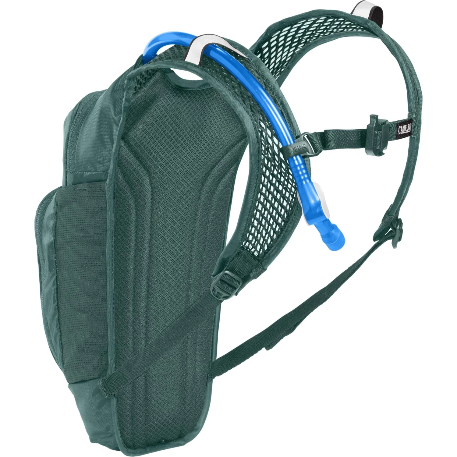 Camelbak Mini MULE 1.5l Reservoir Kids Hydration Pack -Green/Mountains - Image 9