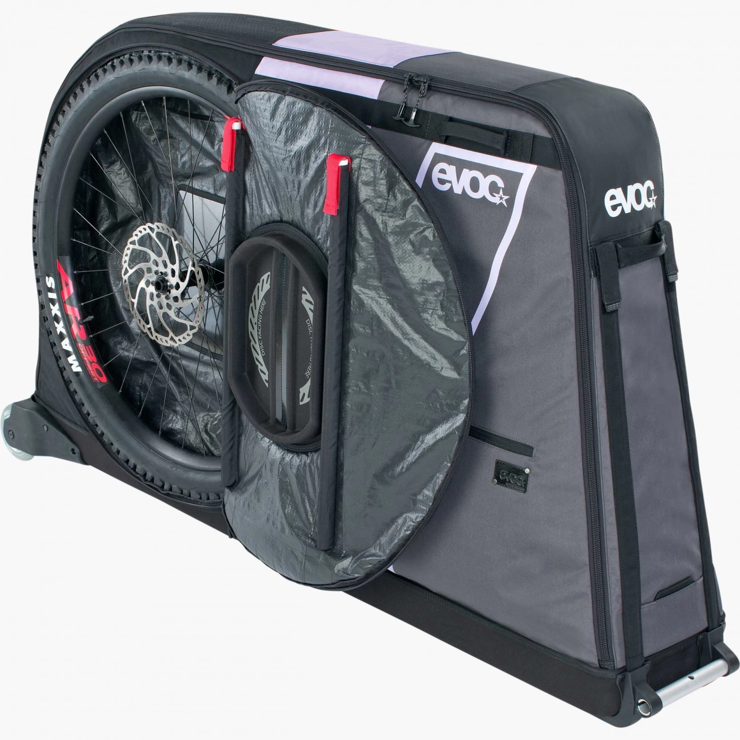 Evoc Bike Travel Bag Pro - Black/White/Grey - Image 14