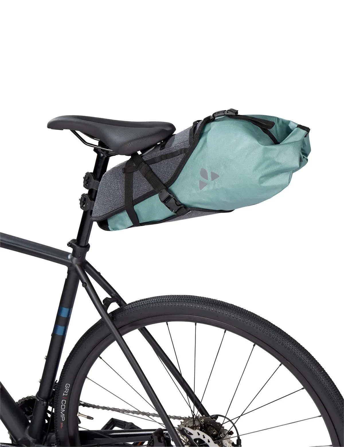 Vaude Trailsaddle II 10 Litre Saddle Bag - Dusty Moss/Black - Image 3