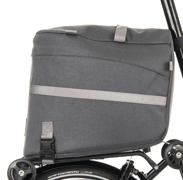 Brompton Borough Roller Rack Bag - 14L - Dark Grey - Image 2