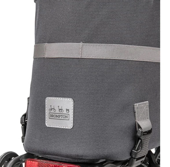 Brompton Borough Roller Rack Bag - 14L - Dark Grey - Image 5
