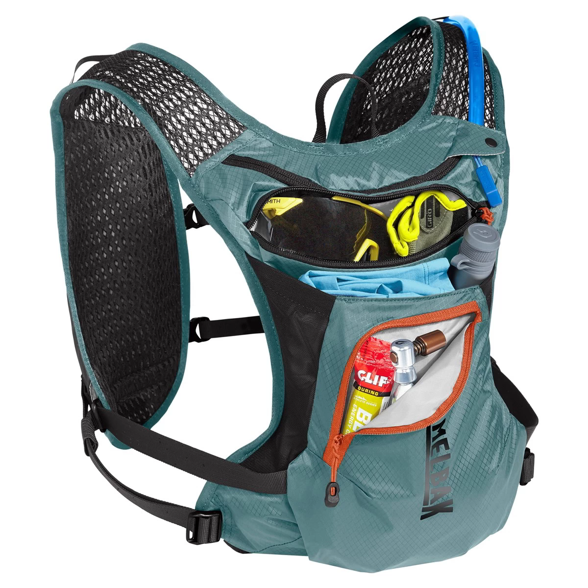 Camelbak Chase Bike Vest 4 Litre Hydration Pack - Atlantic Teal/Black - Image 5