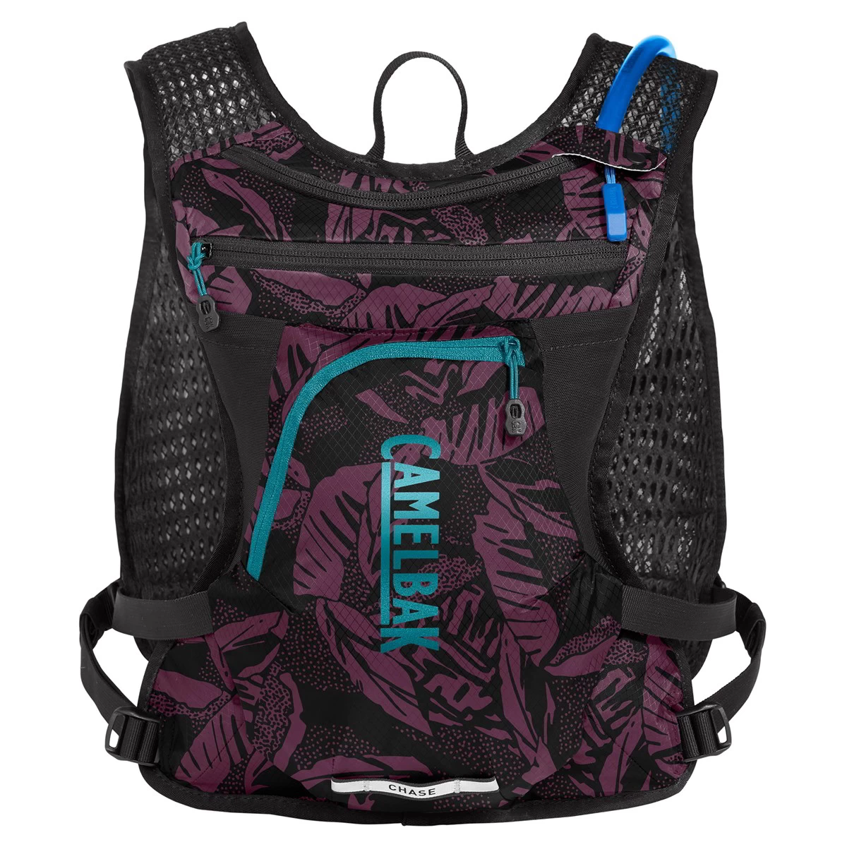 Camelbak Chase Bike Vest 4 Litre Hydration Pack - Plum/Black Palms - Image 4