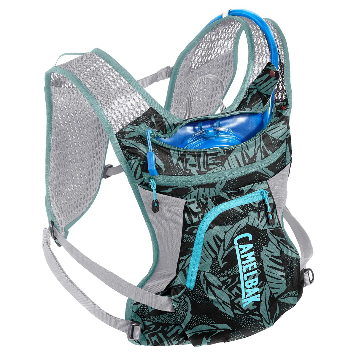 Camelbak Chase Bike Vest 4 Litre Womens Hydration Pack - Blue/Black - Image 4
