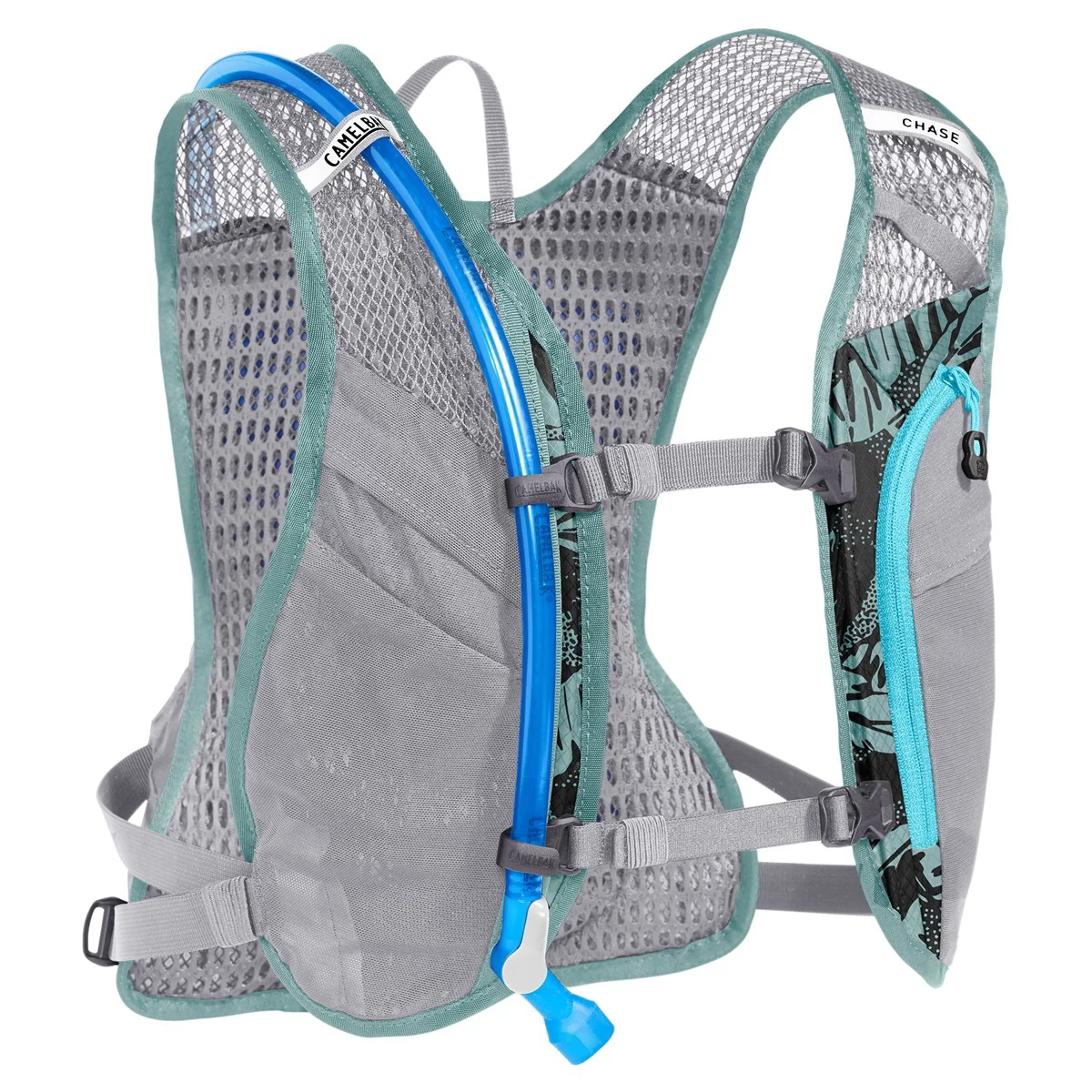 Camelbak Chase Bike Vest 4 Litre Womens Hydration Pack - Blue/Black - Image 2