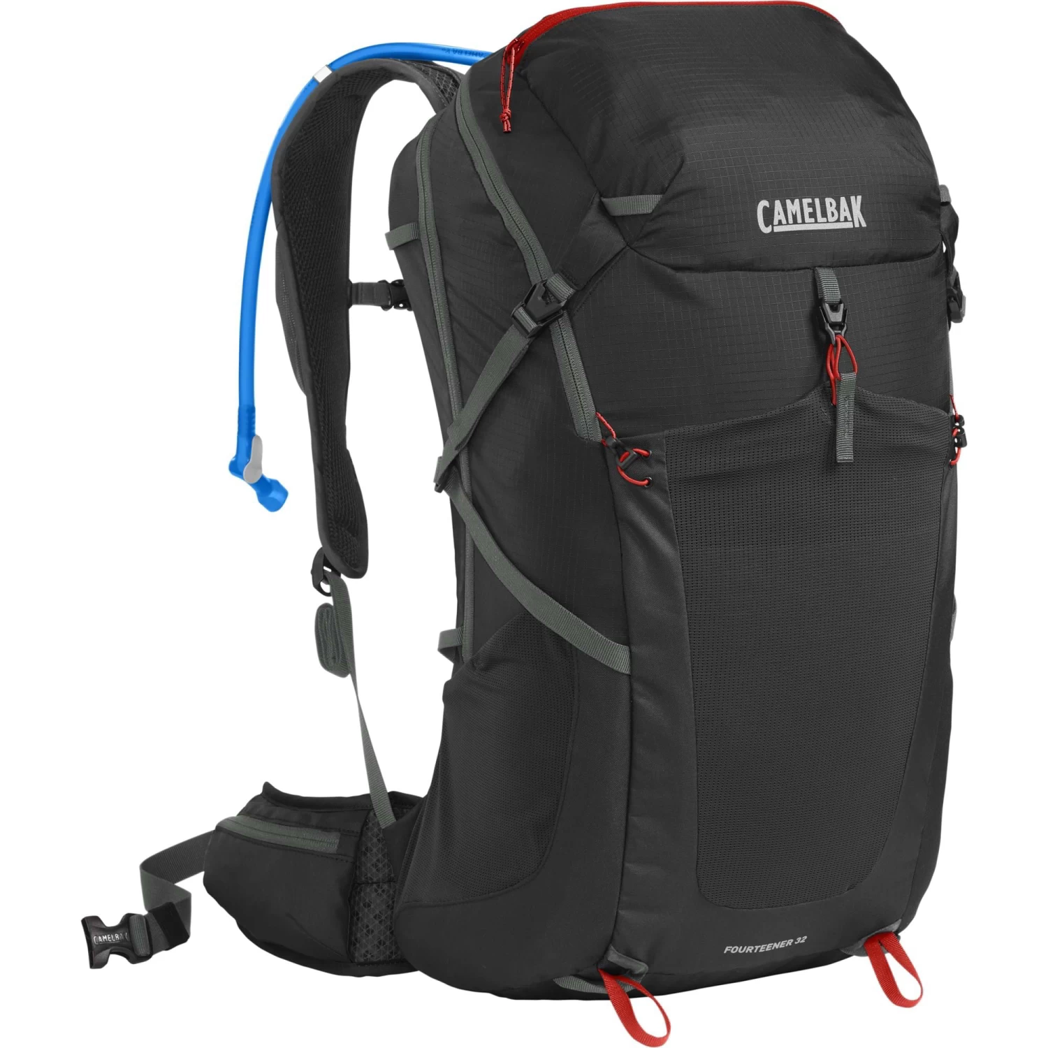 Camelbak Fourteener 32 Hydration Pack With 3L Reservoir - Black/Red