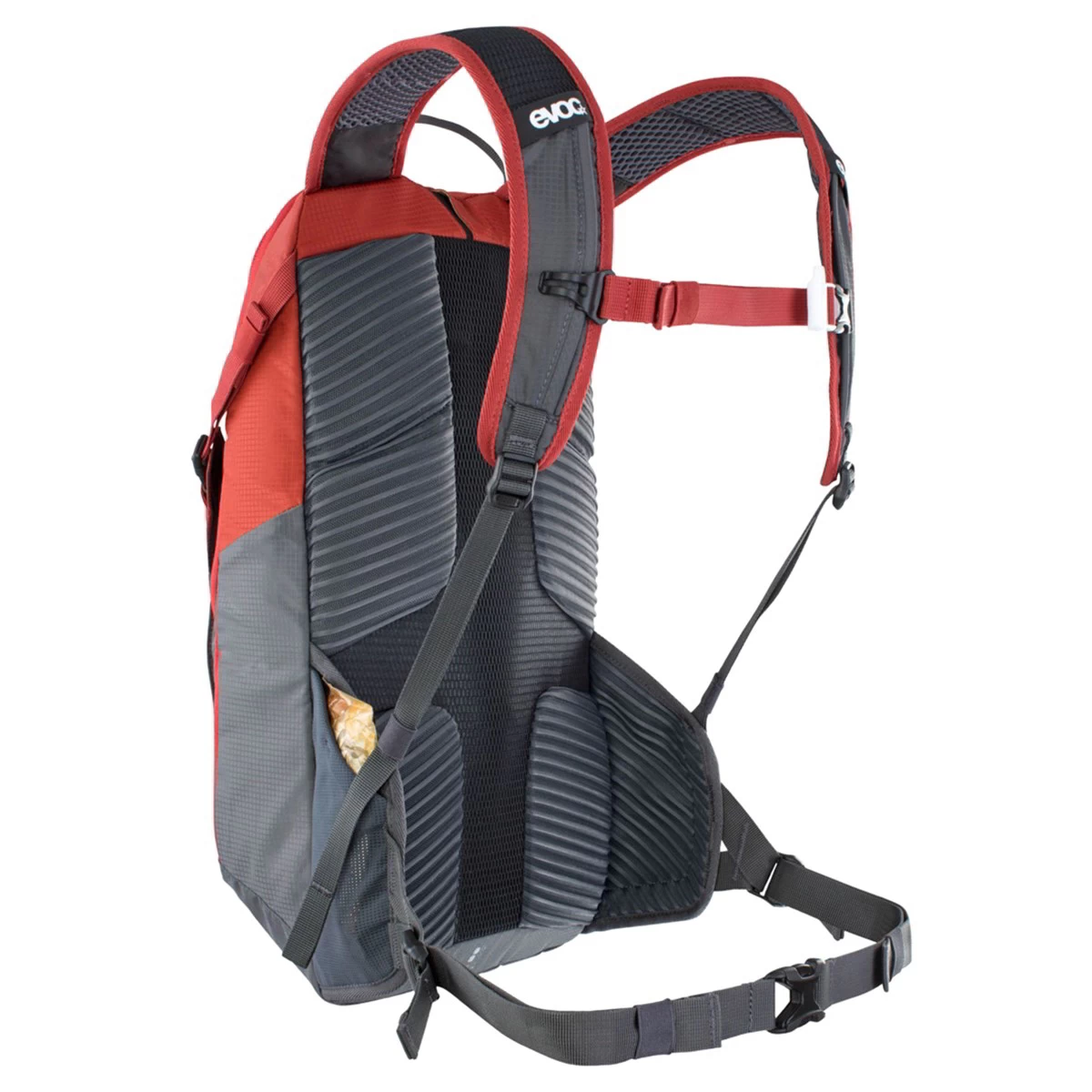Evoc Ride Performance Backpack 12 + 2 Litre Bladder - Chili Red/Grey