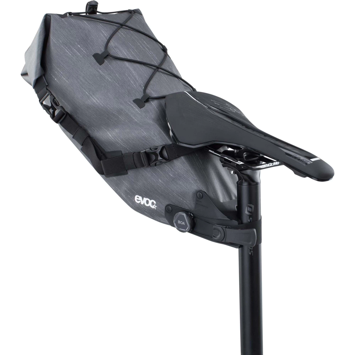 Evoc Seat Pack Boa WP - 8L - Carbon Grey - Image 3