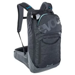 Evoc Trail Pro Protector 10 Litre Backpack - Black/Carbon Grey