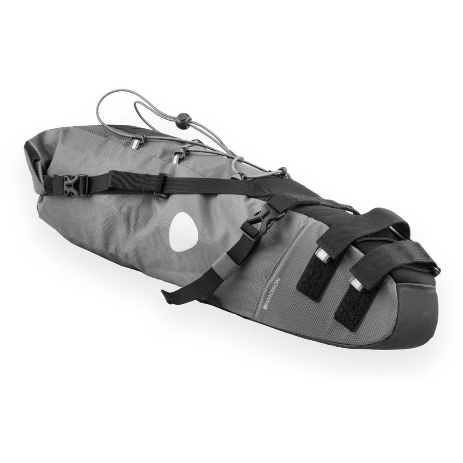 Madison Caribou Bike Packing Seat Pack - Grey - Small