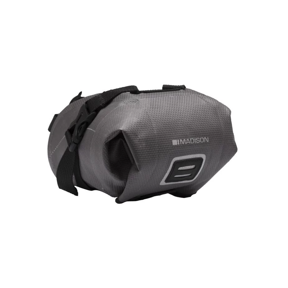 Madison Caribou Waterproof Bike Packing Micro Seat Pack - Black - Image 2