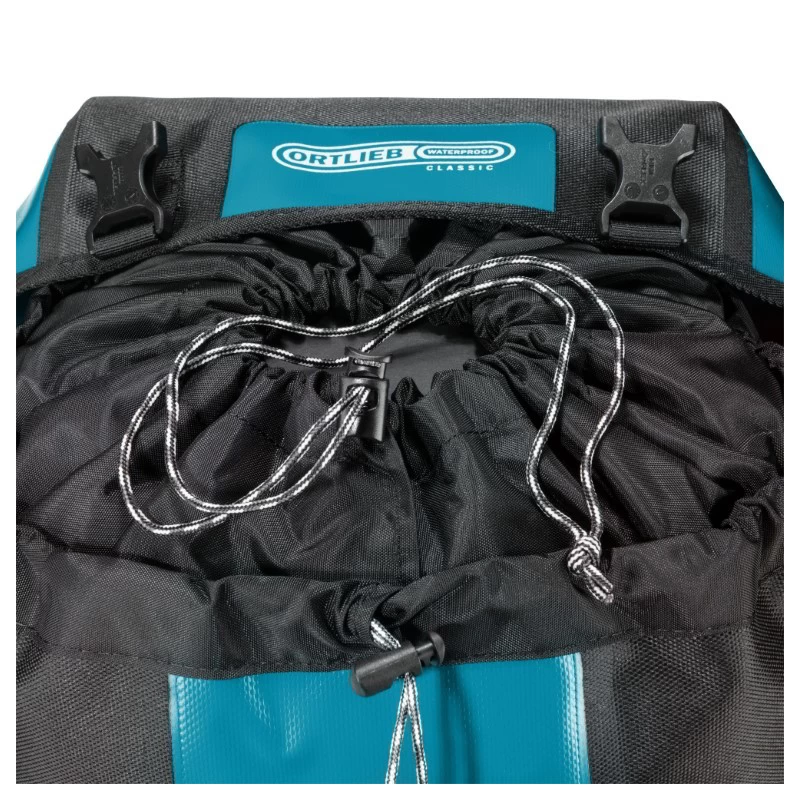 Ortlieb Bike Packer Classic QL2.1 Pannier Bag - 40 Litre - Petrol - Image 8