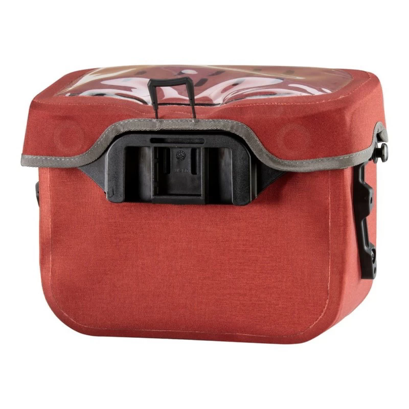 Ortlieb Ultimate Six Plus Handlebar Bag - 6.5 Litre - Salsa/Dark Chili - Image 6
