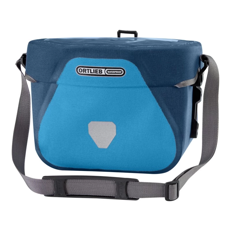 Ortlieb Ultimate Six Plus Handlebar Bag - 6.5 Litre - Salsa/Dark Chili