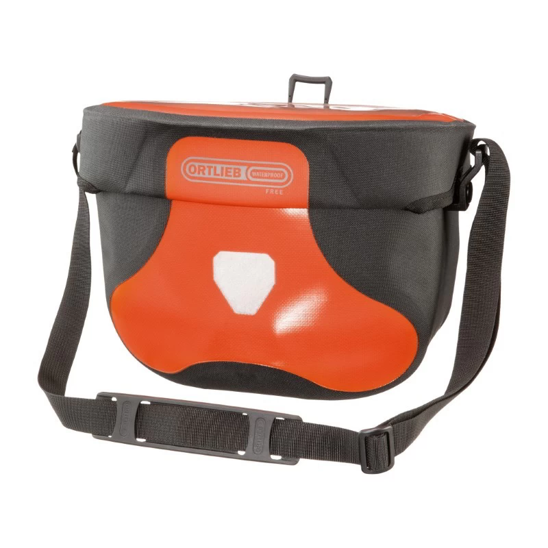 Ortlieb Ulimate Six Free Handlebar Bag - 6.5 Litre - Rust - Image 3