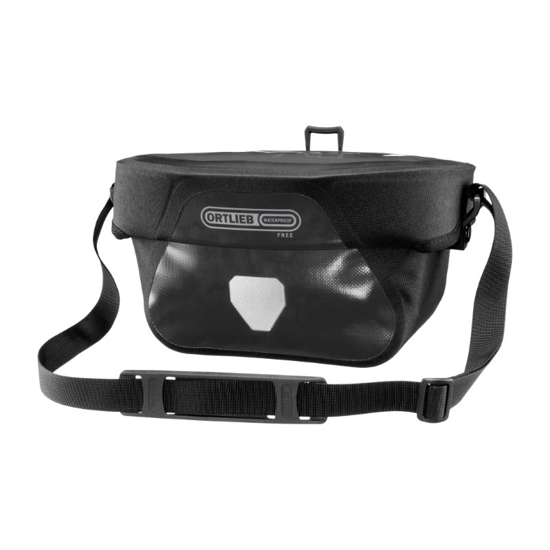 Ortlieb Ulimate Six Free Handlebar Bag - 5 Litre - Black - Image 3