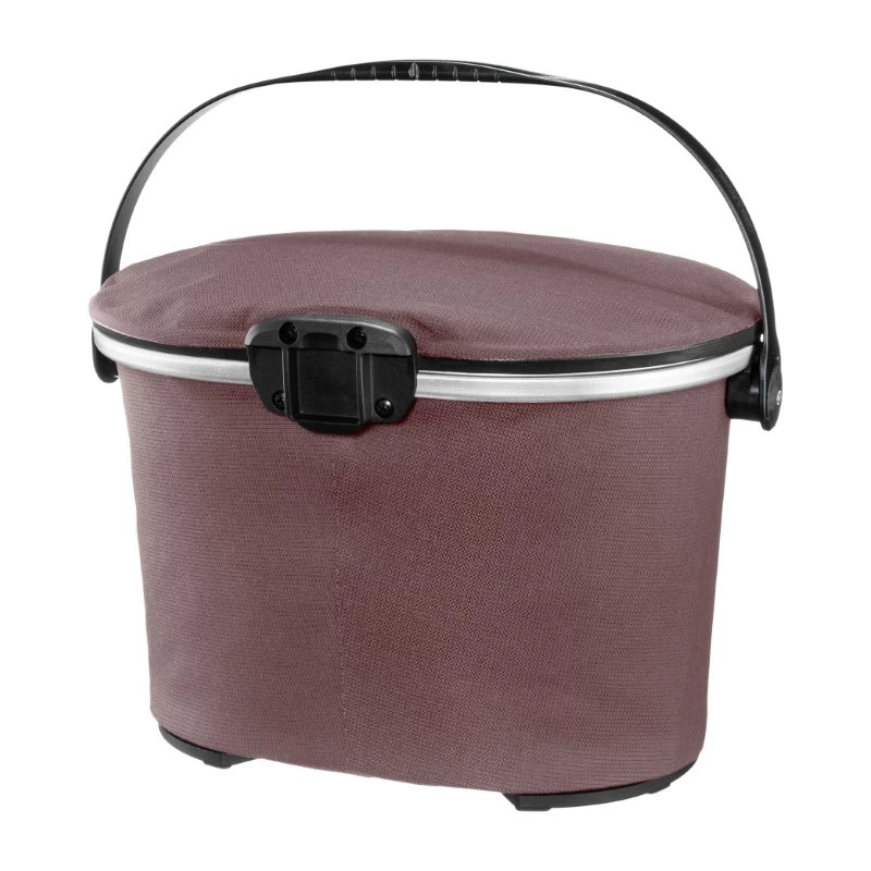 Ortlieb Up Town Urban Handlebar Bag - 17.5 Litre - Ash Rose - Image 6
