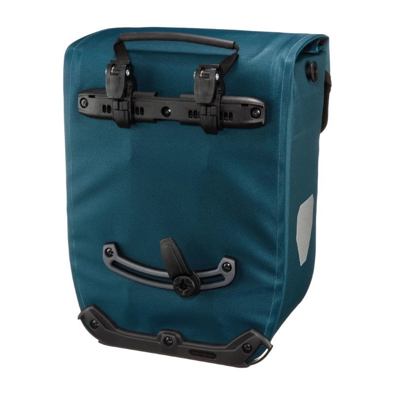 Ortlieb E-Mate QL2.1 Single Pannier Bag - 16 Litre - Petrol - Image 4