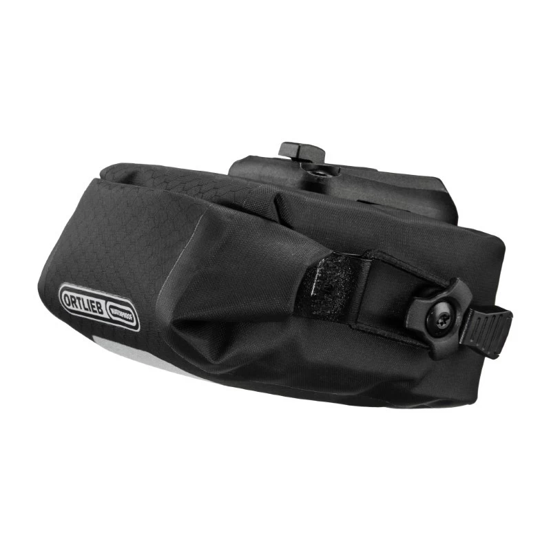 Ortlieb Micro Two Saddle Bag - 0.5 Litre - Black - Image 3