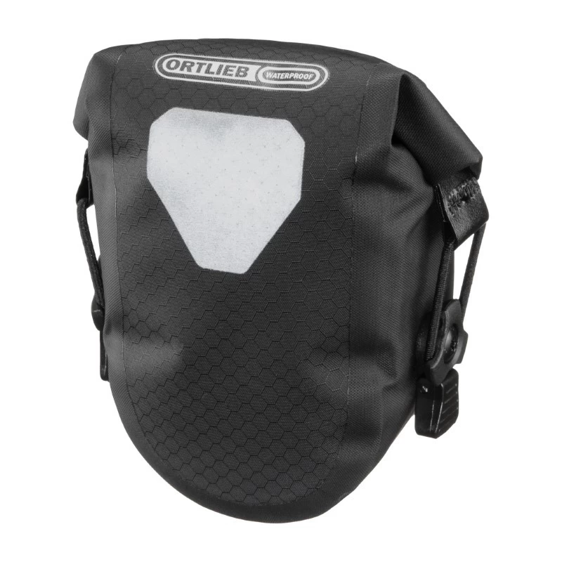 Ortlieb Micro Two Saddle Bag - 0.5 Litre - Black - Image 4