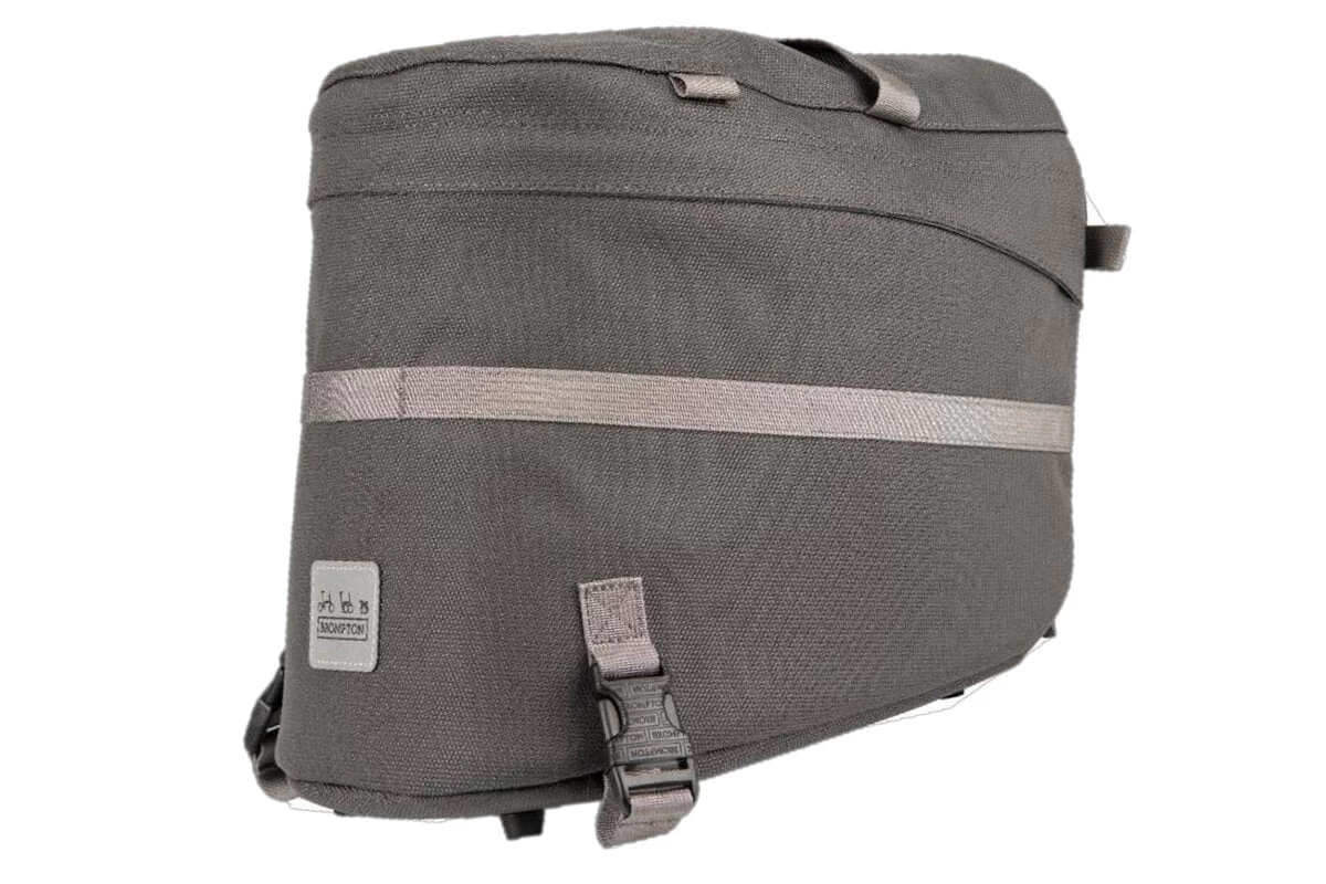 Brompton Borough Roller Rack Bag - 14L - Dark Grey - Image 7