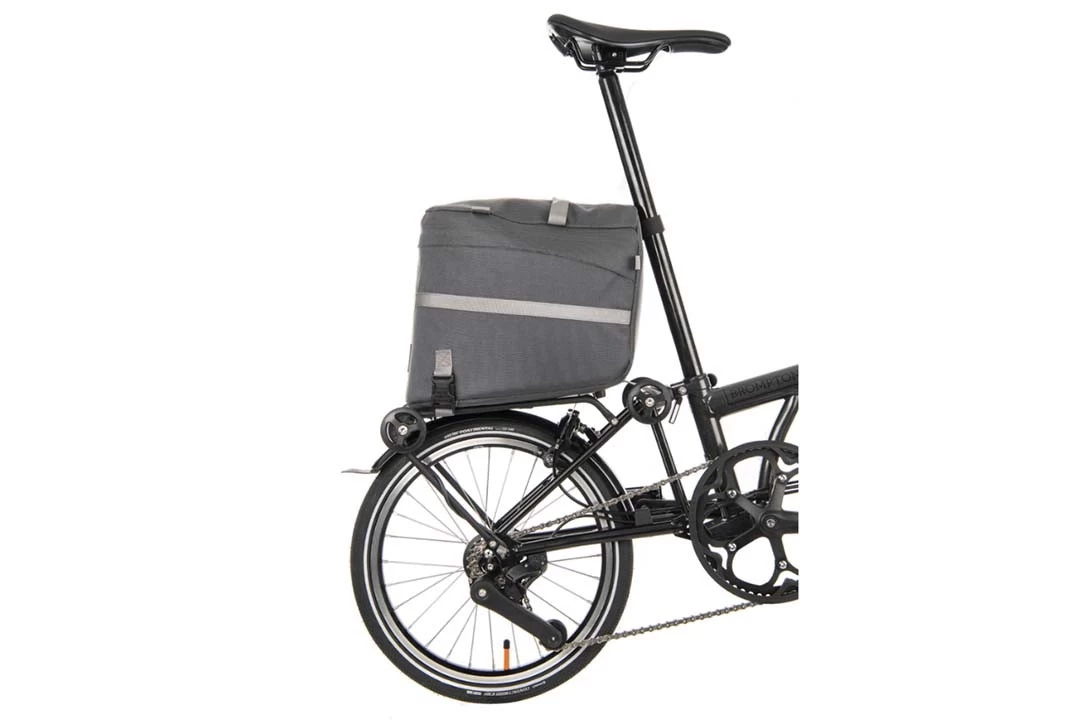 Brompton Borough Roller Rack Bag - 14L - Dark Grey - Image 6