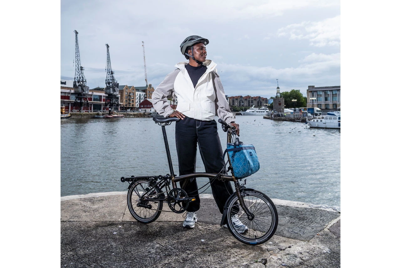 Brompton Bright Night Borough Basket - Small - Dusk Blue - Image 3