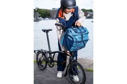 Brompton Bright Night Borough Basket - Large - Dusk Blue