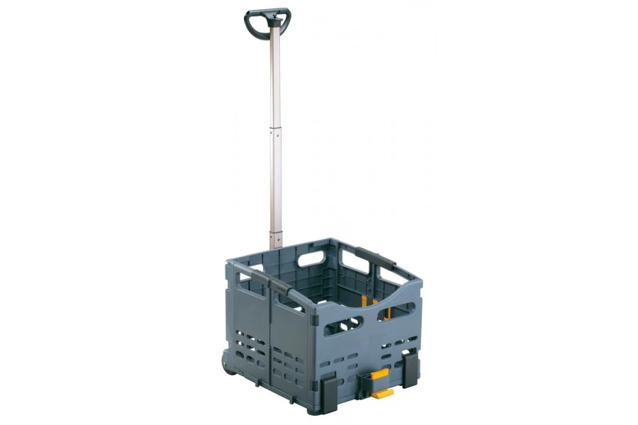 Topeak TrolleyTote Folding MTX Rear Basket - 25L - Grey - Image 3