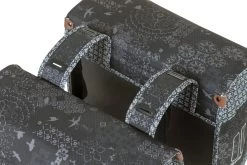 Basil Boheme Double Pannier Bag - 35L - Charcoal