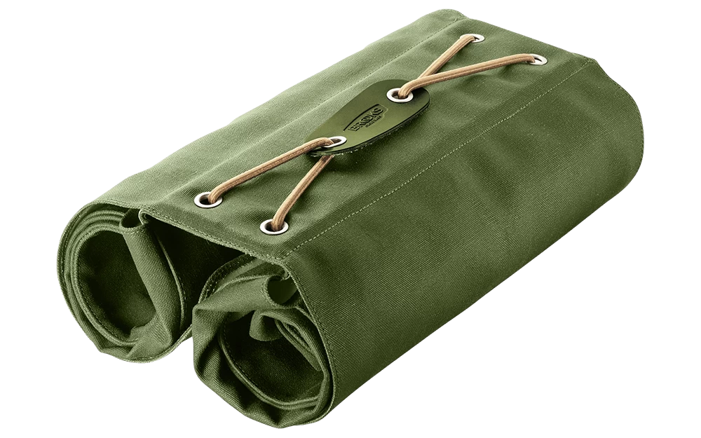 Brooks Brick Lane Roll Up Panniers - Green/Olive