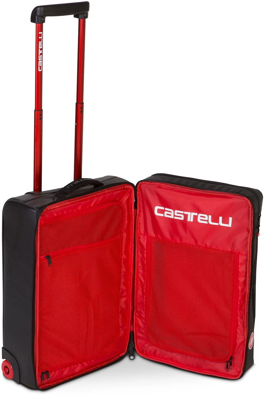 Castelli Rolling Travel Bag - 43L - Black - Image 2