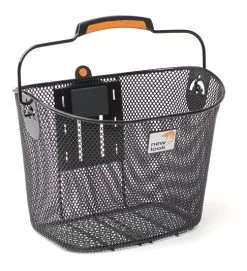 New Looxs Toscane Mesh Metal Basket - Black - Smartlock