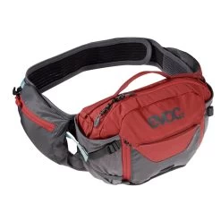 Evoc Hip Pack Pro 3 Litre - Carbon Grey/Chilli Red
